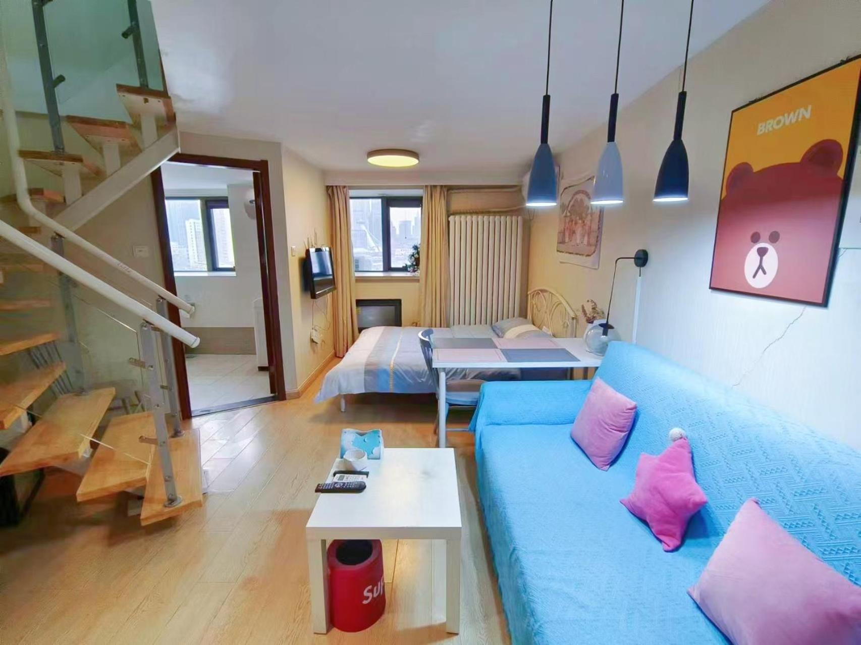 Yu Jing Xuan Boutique Apartment Tianjin Bagian luar foto