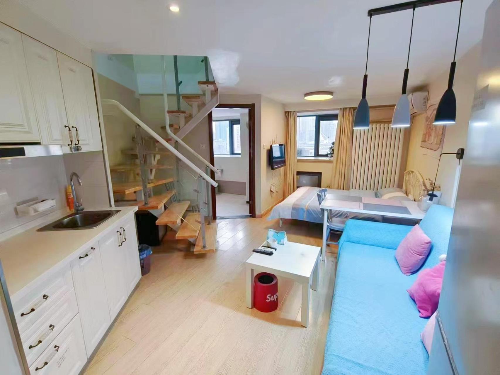 Yu Jing Xuan Boutique Apartment Tianjin Bagian luar foto
