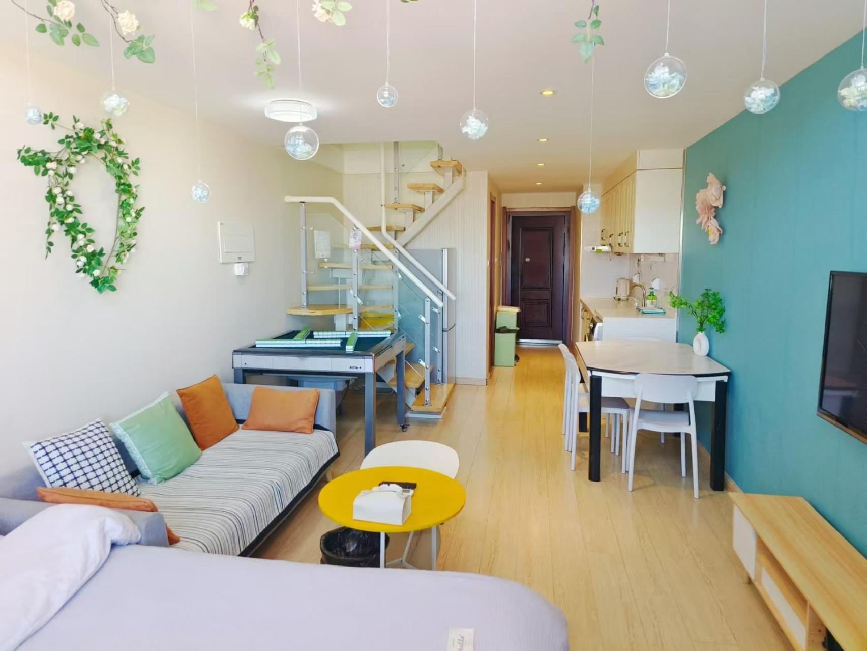 Yu Jing Xuan Boutique Apartment Tianjin Bagian luar foto