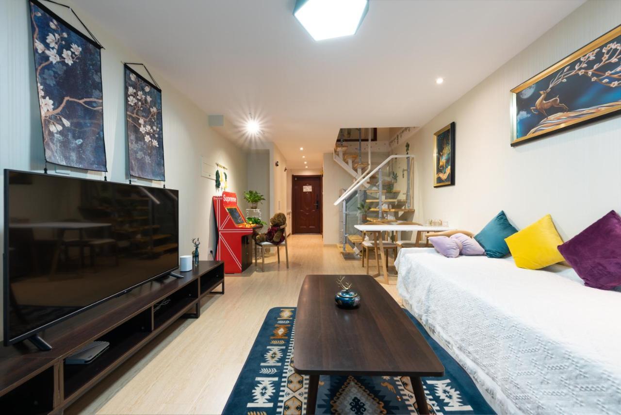 Yu Jing Xuan Boutique Apartment Tianjin Bagian luar foto